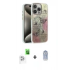 MARSİLYAN™- iPhone 16 Pro Max Kılıf Zirve Modern Prime - Siyah Joko Magic 5D Cam + Raze Metal Kamera Lens - BZ