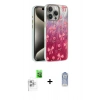 MARSİLYAN™- iPhone 16 Pro Max Kılıf Zirve Modern Prime - Siyah Joko Magic 5D Cam + Raze Metal Kamera Lens - BZ