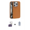 MARSİLYAN™- iPhone 16 Pro Max Kılıf Zirve Modern Prime - Siyah Joko Magic 5D Cam + Bilvis Titan Kamera Lens - GS