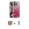 MARSİLYAN™- iPhone 16 Pro Max Kılıf Zirve Modern Prime - Siyah Joko Magic 5D Cam + Pers Alüminyum Kamera Lens - CLTM