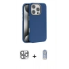 MARSİLYAN™- iPhone 16 Pro Max Kılıf Zirve Modern Prime - Siyah Joko Magic 5D Cam + Pers Alüminyum Kamera Lens - GI