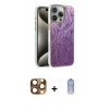 MARSİLYAN™- iPhone 16 Pro Max Kılıf Zirve Modern Prime - Siyah Joko Magic 5D Cam + Pers Alüminyum Kamera Lens - CLTM