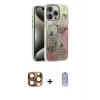 MARSİLYAN™- iPhone 16 Pro Max Kılıf Zirve Modern Prime - Siyah Joko Magic 5D Cam + Pers Alüminyum Kamera Lens - CLTM