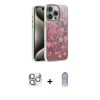 MARSİLYAN™- iPhone 16 Pro Max Kılıf Zirve Modern Prime - Siyah Joko Magic 5D Cam + Pers Alüminyum Kamera Lens - GS