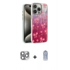 MARSİLYAN™- iPhone 16 Pro Max Kılıf Zirve Modern Prime - Siyah Joko Magic 5D Cam + Pers Alüminyum Kamera Lens - GI