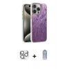 MARSİLYAN™- iPhone 16 Pro Max Kılıf Zirve Modern Prime - Siyah Joko Magic 5D Cam + Pers Alüminyum Kamera Lens - GS