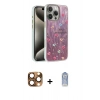 MARSİLYAN™- iPhone 16 Pro Max Kılıf Zirve Modern Prime - Siyah Joko Magic 5D Cam + Pers Alüminyum Kamera Lens - CLTM