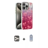 MARSİLYAN™- iPhone 16 Pro Max Kılıf Zirve Modern Prime - Siyah Joko Magic 5D Cam + PVD Metal Kamera Lens - GD