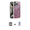 MARSİLYAN™- iPhone 16 Pro Max Kılıf Zirve Modern Prime - Siyah Joko Magic 5D Cam + PVD Metal Kamera Lens - GD