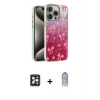 MARSİLYAN™- iPhone 16 Pro Max Kılıf Zirve Modern Prime - Siyah Joko Magic 5D Cam + PVD Metal Kamera Lens - SH