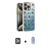 MARSİLYAN™- iPhone 16 Pro Max Kılıf Zirve Modern Prime - Siyah Joko Magic 5D Cam + PVD Metal Kamera Lens - SH