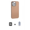 MARSİLYAN™- iPhone 16 Pro Max Kılıf Zirve Modern Prime - Siyah Joko Magic 5D Cam + PVD Metal Kamera Lens - SH