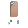 MARSİLYAN™- iPhone 16 Pro Max Kılıf Zirve Modern Prime - Siyah Joko Magic 5D Cam + Raze Metal Kamera Lens - BZ
