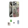 MARSİLYAN™- iPhone 16 Pro Max Kılıf Zirve Modern Prime - Siyah Joko Magic 5D Cam + Raze Metal Kamera Lens - NLGY