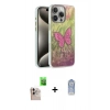 MARSİLYAN™- iPhone 16 Pro Max Kılıf Zirve Modern Prime - Siyah Joko Magic 5D Cam + Raze Metal Kamera Lens - NLGY