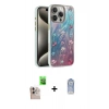 MARSİLYAN™- iPhone 16 Pro Max Kılıf Zirve Modern Prime - Siyah Joko Magic 5D Cam + Raze Metal Kamera Lens - NLGY