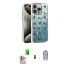 MARSİLYAN™- iPhone 16 Pro Max Kılıf Zirve Modern Prime - Siyah Joko Magic 5D Cam + Raze Metal Kamera Lens - NLGY