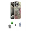 MARSİLYAN™- iPhone 16 Pro Max Kılıf Zirve Modern Prime - Siyah Joko Magic 5D Cam + Raze Metal Kamera Lens - SH