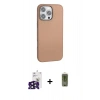 MARSİLYAN™- iPhone 16 Pro Max Kılıf Zirve Modern Prime - Siyah Joko Magic 5D Hayalet Cam + Bilvis Titan Kamera Lens - SH