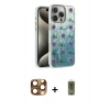 MARSİLYAN™- iPhone 16 Pro Max Kılıf Zirve Modern Prime - Siyah Joko Magic 5D Hayalet Cam + Pers Alüminyum Kamera Lens - CLTM