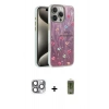 MARSİLYAN™- iPhone 16 Pro Max Kılıf Zirve Modern Prime - Siyah Joko Magic 5D Hayalet Cam + Pers Alüminyum Kamera Lens - GI