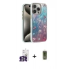 MARSİLYAN™- iPhone 16 Pro Max Kılıf Zirve Modern Prime - Siyah Joko Magic 5D Hayalet Cam + Gümüş Bilvis Titan Kamera Lens