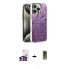 MARSİLYAN™- iPhone 16 Pro Max Kılıf Zirve Modern Prime - Siyah Joko Magic 5D Hayalet Cam + Gümüş Bilvis Titan Kamera Lens