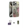 MARSİLYAN™- iPhone 16 Pro Max Kılıf Zirve Modern Prime - Siyah Joko Magic 5D Hayalet Cam + Gümüş Bilvis Titan Kamera Lens