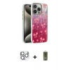MARSİLYAN™- iPhone 16 Pro Max Kılıf Zirve Modern Prime - Siyah Joko Magic 5D Hayalet Cam + Gümüş Pers Alüminyum Kamera Lens
