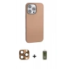 MARSİLYAN™- iPhone 16 Pro Max Kılıf Zirve Modern Prime - Siyah Joko Magic 5D Hayalet Cam + Pers Alüminyum Kamera Lens - CLTM