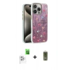 MARSİLYAN™- iPhone 16 Pro Max Kılıf Zirve Modern Prime - Siyah Joko Magic 5D Hayalet Cam + Raze Metal Kamera Lens - BZ