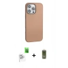 MARSİLYAN™- iPhone 16 Pro Max Kılıf Zirve Modern Prime - Siyah Joko Magic 5D Hayalet Cam + Raze Metal Kamera Lens - BZ