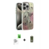 MARSİLYAN™- iPhone 16 Pro Max Kılıf Zirve Modern Prime - Siyah Joko Magic 5D Hayalet Cam + Raze Metal Kamera Lens - BZ