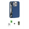 MARSİLYAN™- iPhone 16 Pro Max Kılıf Zirve Modern Prime - Siyah Joko Magic 5D Hayalet Cam + Raze Metal Kamera Lens - BZ