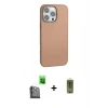 MARSİLYAN™- iPhone 16 Pro Max Kılıf Zirve Modern Prime - Siyah Joko Magic 5D Hayalet Cam + Raze Metal Kamera Lens - SH