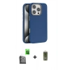 MARSİLYAN™- iPhone 16 Pro Max Kılıf Zirve Modern Prime - Siyah Joko Magic 5D Hayalet Cam + Raze Metal Kamera Lens - SH