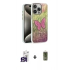 MARSİLYAN™- iPhone 16 Pro Max Kılıf Zirve Modern Prime - Siyah Joko Magic 5D Hayalet Cam + Titanyum Gri Bilvis Titan Kamera Lens