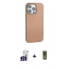 MARSİLYAN™- iPhone 16 Pro Max Kılıf Zirve Modern Prime - Siyah Joko Magic 5D Hayalet Cam + Titanyum Gri Bilvis Titan Kamera Lens