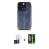 MARSİLYAN™- iPhone 16 Pro Max Kılıf Zirve Yansıma Serisi - Şeffaf 360 Full Body Arka Koruyucu + Bilvis Titan Kamera Lens - SH