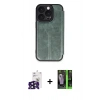 MARSİLYAN™- iPhone 16 Pro Max Kılıf Zirve Yansıma Serisi - Şeffaf 360 Full Body Arka Koruyucu + Bilvis Titan Kamera Lens - SH