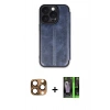 MARSİLYAN™- iPhone 16 Pro Max Kılıf Zirve Yansıma Serisi - Şeffaf 360 Full Body Arka Koruyucu + Pers Alüminyum Kamera Lens - CLTM