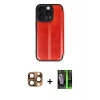 MARSİLYAN™- iPhone 16 Pro Max Kılıf Zirve Yansıma Serisi - Şeffaf 360 Full Body Arka Koruyucu + Pers Alüminyum Kamera Lens - CLTM