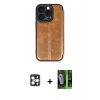 MARSİLYAN™- iPhone 16 Pro Max Kılıf Zirve Yansıma Serisi - Şeffaf 360 Full Body Arka Koruyucu + PVD Metal Kamera Lens - GD