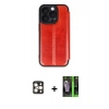 MARSİLYAN™- iPhone 16 Pro Max Kılıf Zirve Yansıma Serisi - Şeffaf 360 Full Body Arka Koruyucu + PVD Metal Kamera Lens - GD