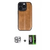 MARSİLYAN™- iPhone 16 Pro Max Kılıf Zirve Yansıma Serisi - Şeffaf 360 Full Body Arka Koruyucu + Pers Alüminyum Kamera Lens - GI