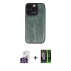 MARSİLYAN™- iPhone 16 Pro Max Kılıf Zirve Yansıma Serisi - Şeffaf 360 Full Body Arka Koruyucu + Bilvis Titan Kamera Lens - GS