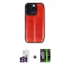 MARSİLYAN™- iPhone 16 Pro Max Kılıf Zirve Yansıma Serisi - Şeffaf 360 Full Body Arka Koruyucu + Bilvis Titan Kamera Lens - GS