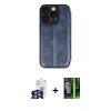 MARSİLYAN™- iPhone 16 Pro Max Kılıf Zirve Yansıma Serisi - Şeffaf 360 Full Body Arka Koruyucu + Bilvis Titan Kamera Lens - GS