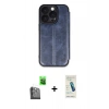 MARSİLYAN™- iPhone 16 Pro Max Kılıf Zirve Yansıma Serisi - Şeffaf Pasifik Cam Ekran Koruyucu + Raze Metal Kamera Lens - SH