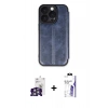 MARSİLYAN™- iPhone 16 Pro Max Kılıf Zirve Yansıma Serisi - Siyah Bilvis 3X AR HD Cam Ekran Koruyucu + Bilvis Titan Kamera Lens - GS